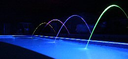 Fiber Optic In-Ground Pool Lighting