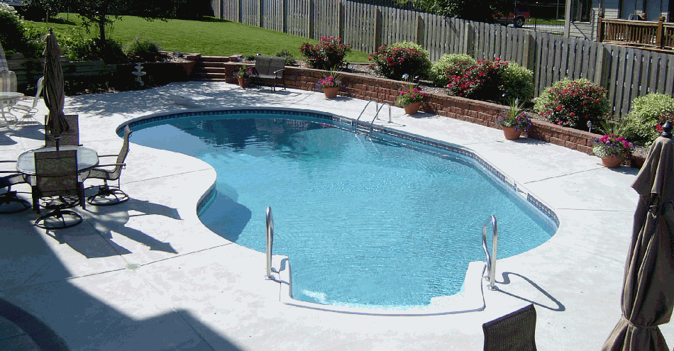 Poolscapes In ground swimming pools
